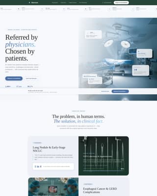 Sternum - Trusted Thoracicsurgeon Landing Page Template