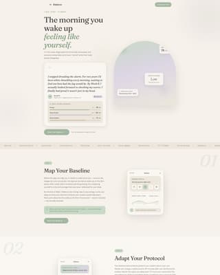 Balance - Adaptive Thyroidcare Landing Page Template