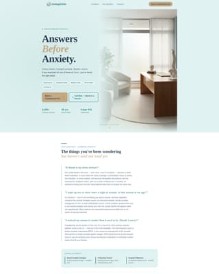 Urology - Confidential Appointment Landing Page Template