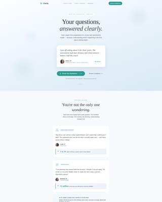 Clarity - Trusted Urologist Landing Page Template