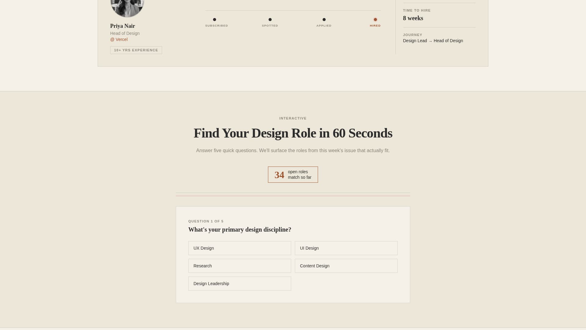 Masthead - Editorial UX Design Landing Page Template
