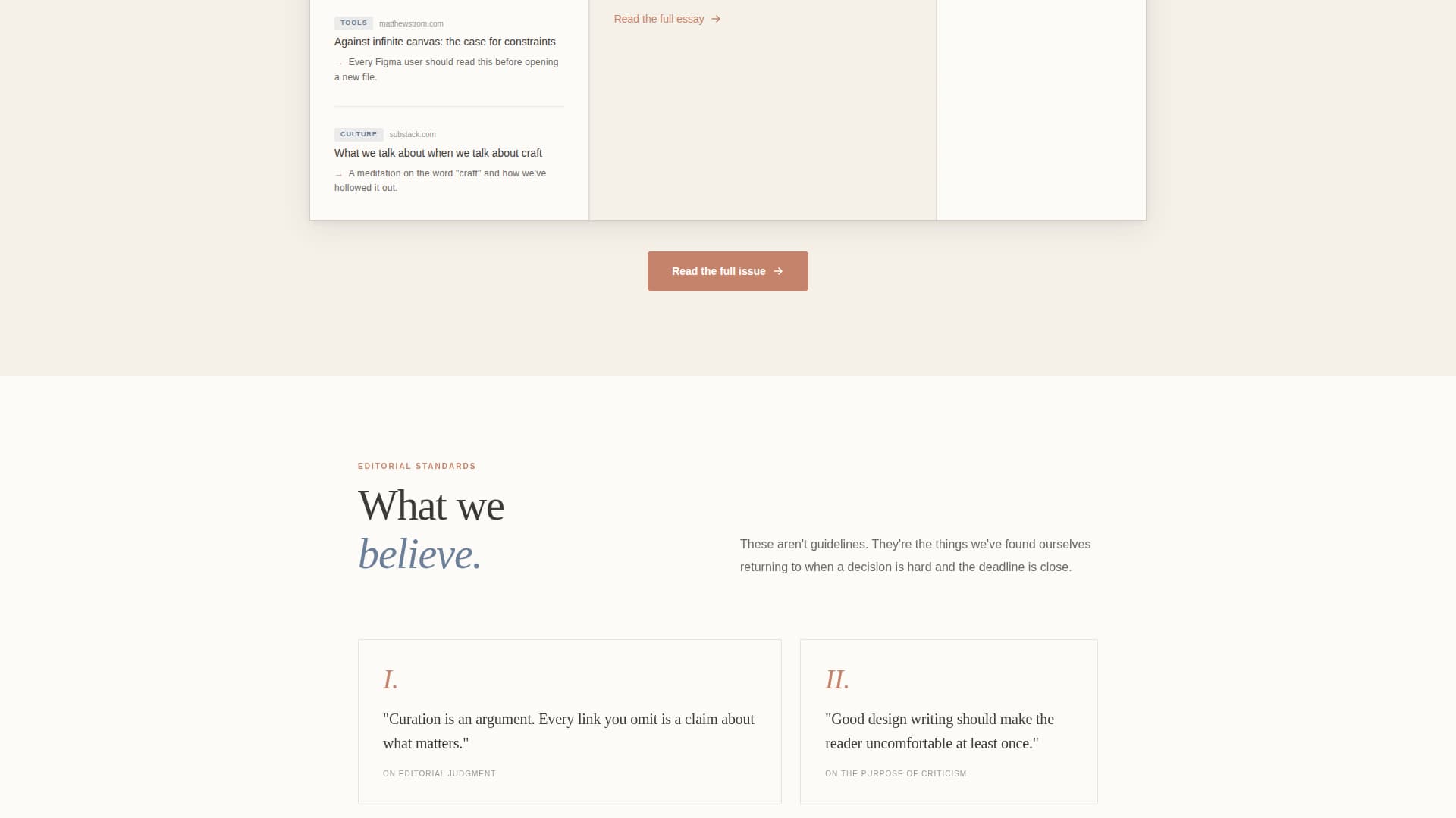 UX & Design Newsletter Blog Website Template