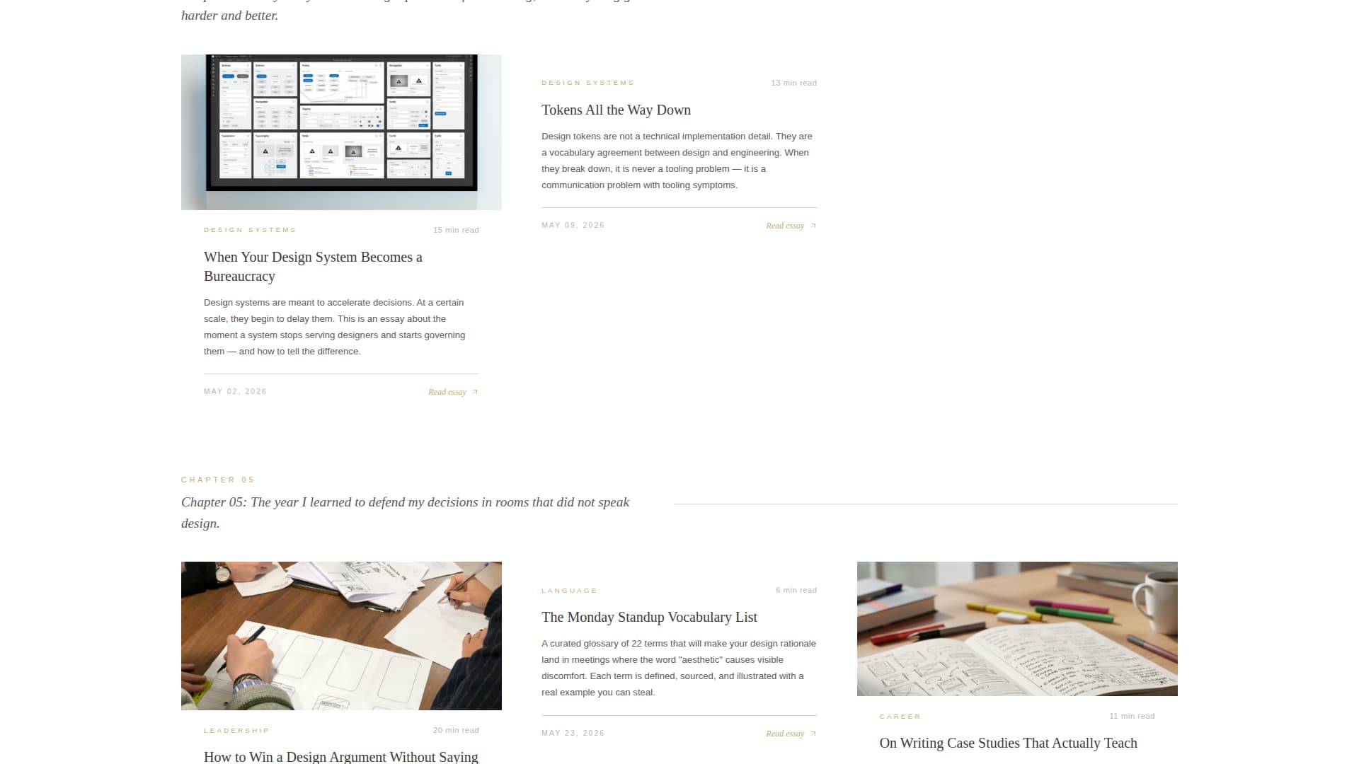 Art & Design Blog Booking Website Template