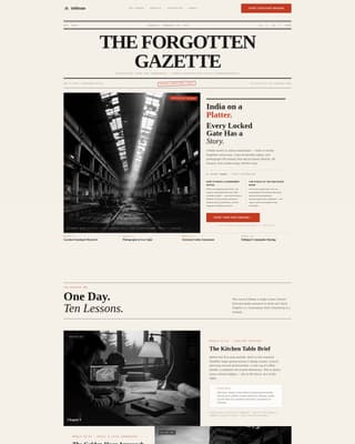 Infiltrate - Compelling Urbex Landing Page Template