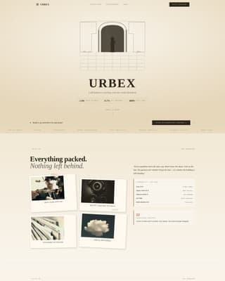 Urbex - Captivating Exploration Landing Page Template