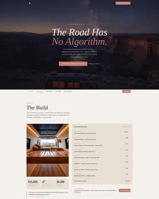 Drift — Adventure Remote-Work Landing Page Template