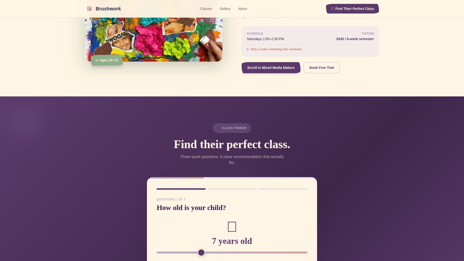 Art - Premium Studio Landing Page Template