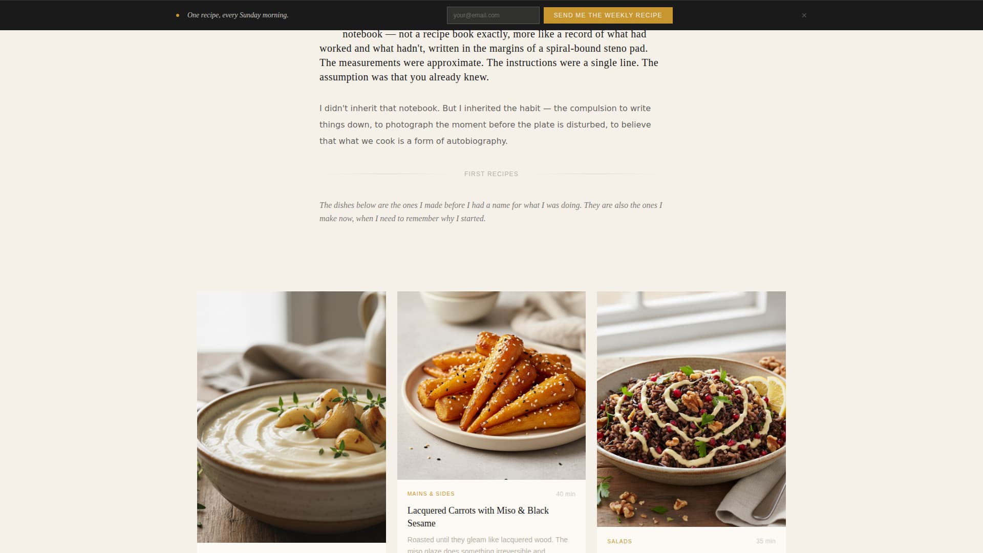 Sprout - Elegant Vegan Landing Page Template