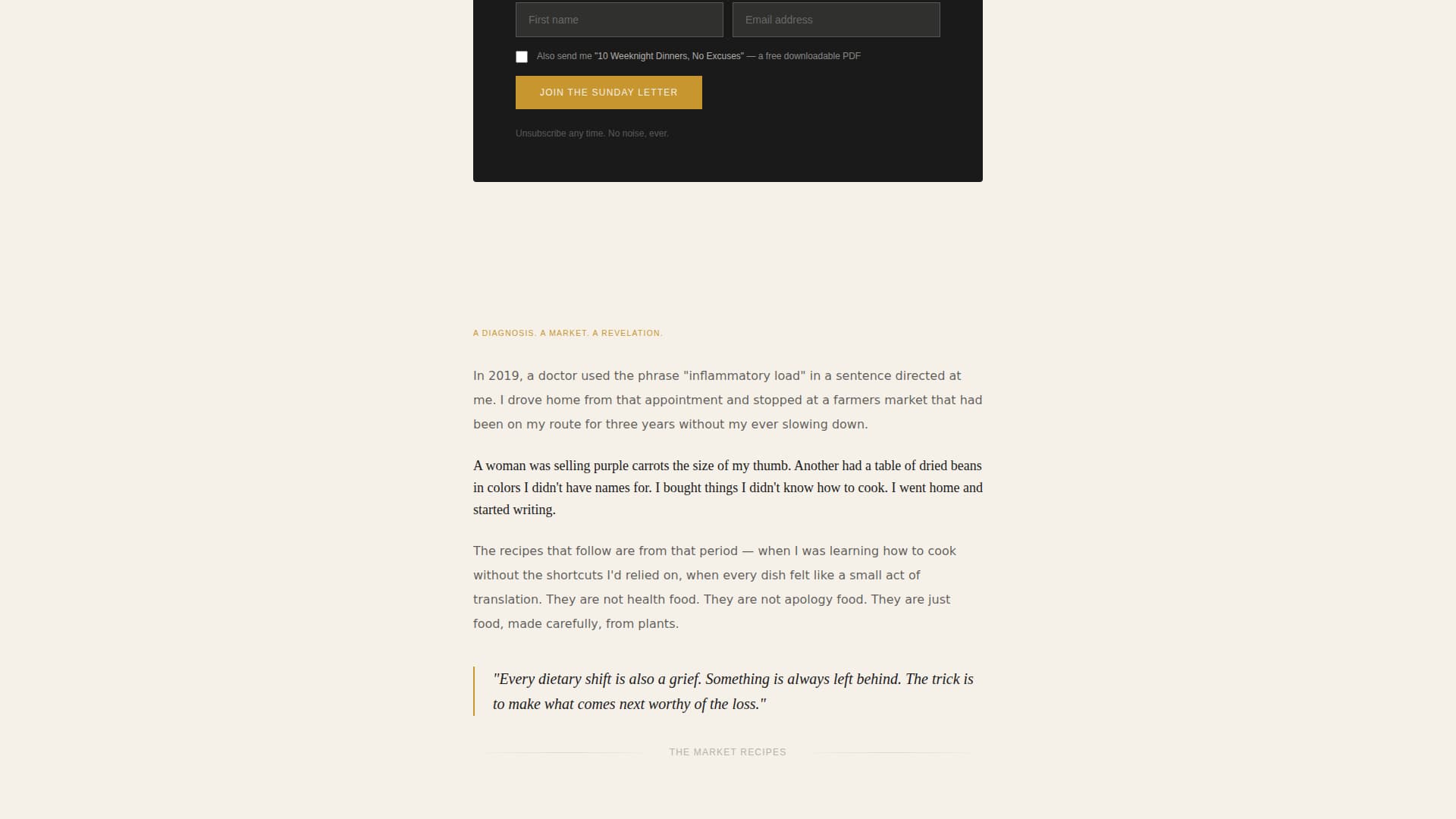 Sprout - Elegant Vegan Landing Page Template