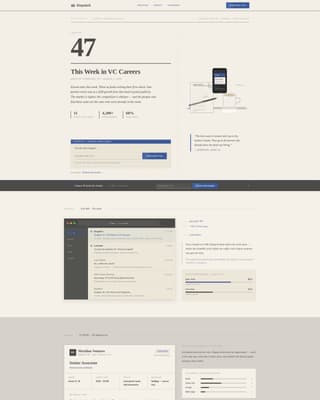 Dispatch - Curated Venturecapital Landing Page Template