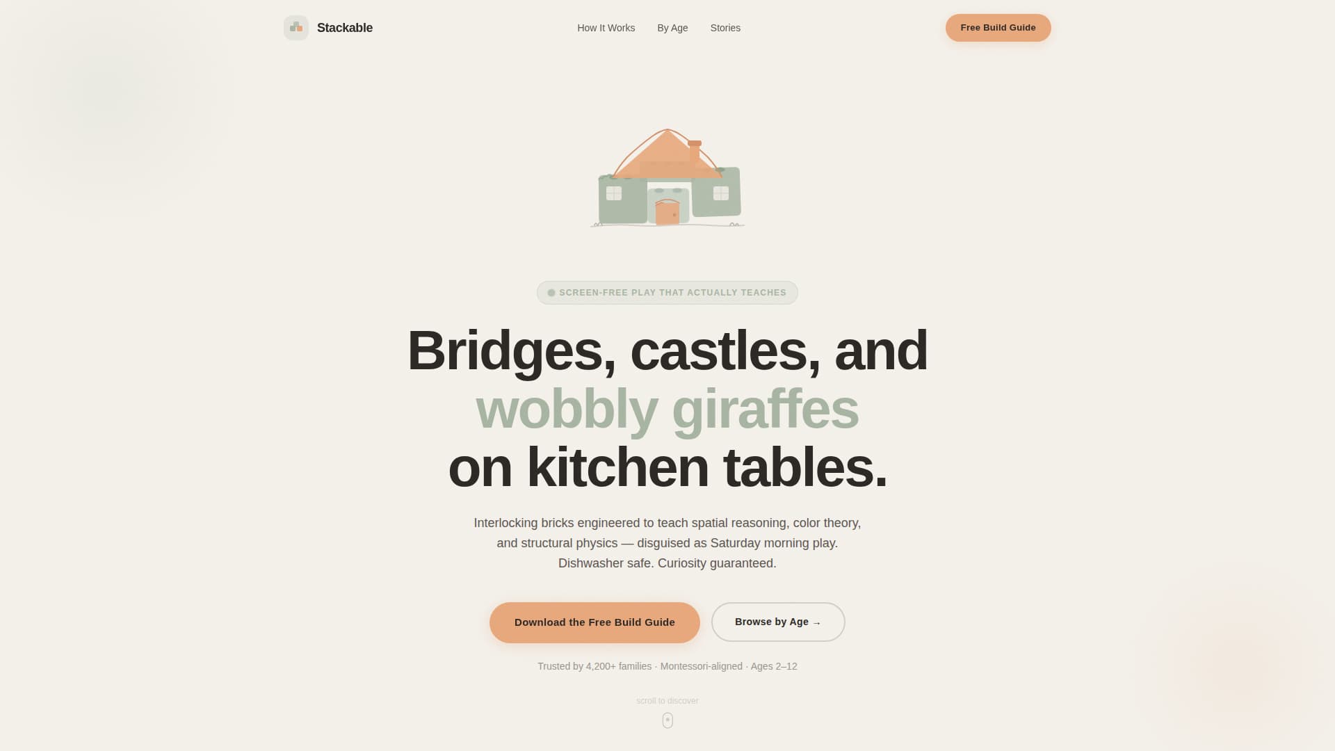 Education & Learning Toy Education Website Template