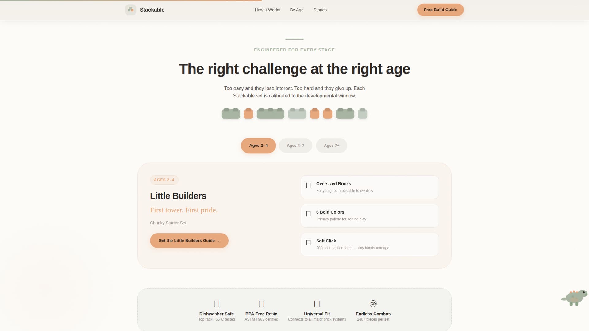 Education & Learning Toy Education Website Template