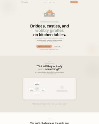 Education & Learning Toy Education Website Template