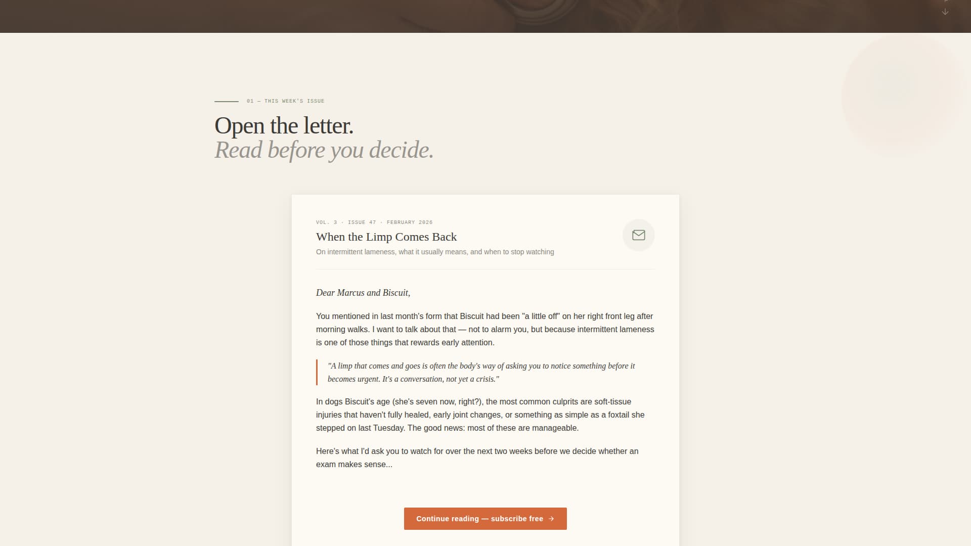Pawprint - Heartfelt Veterinary Landing Page Template