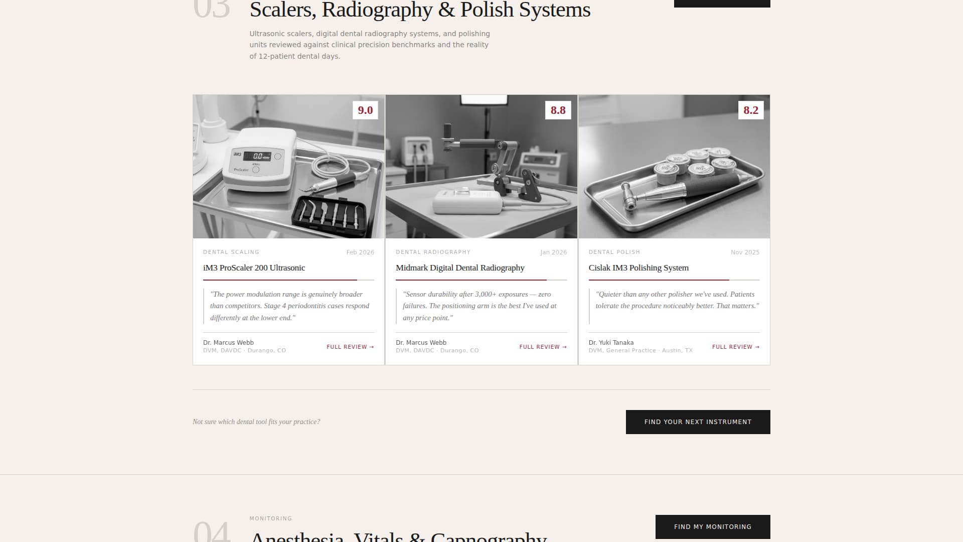Chronicle - Definitive Veterinary Landing Page Template