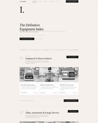 Chronicle - Definitive Veterinary Landing Page Template