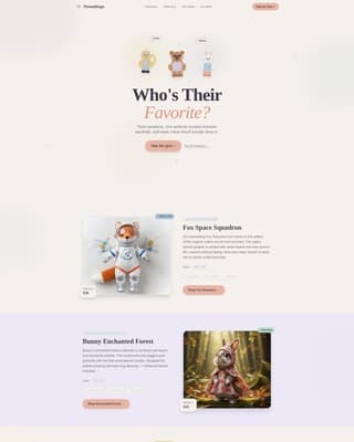 Kids Clothing Brand Professional Website Template