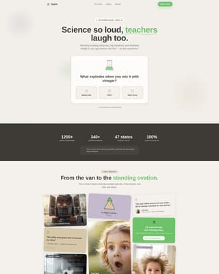 Kids Entertainment & Media Complete Booking Website Template