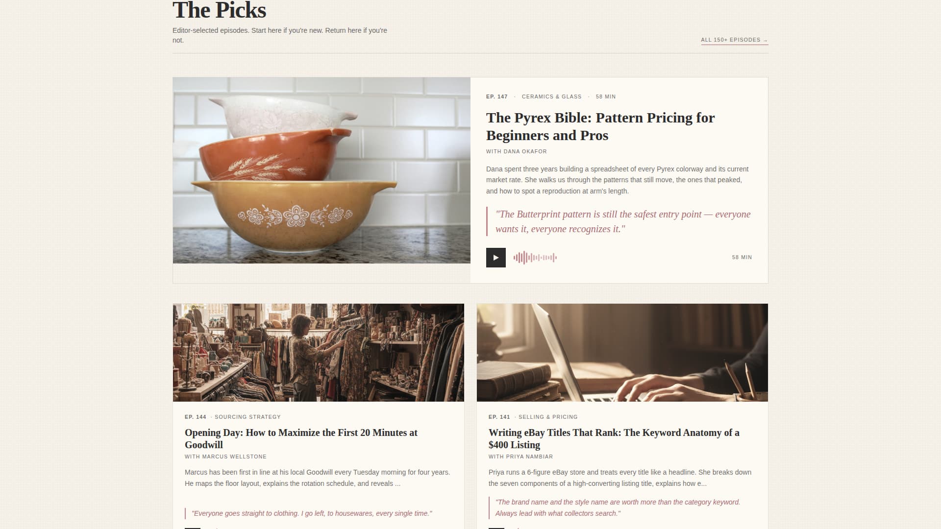 Flip - Editorial Vintageflipping Landing Page Template