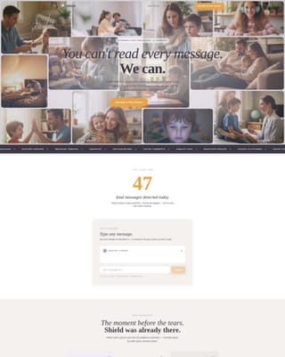 Kids Online Safety & Tech Professional Website Template