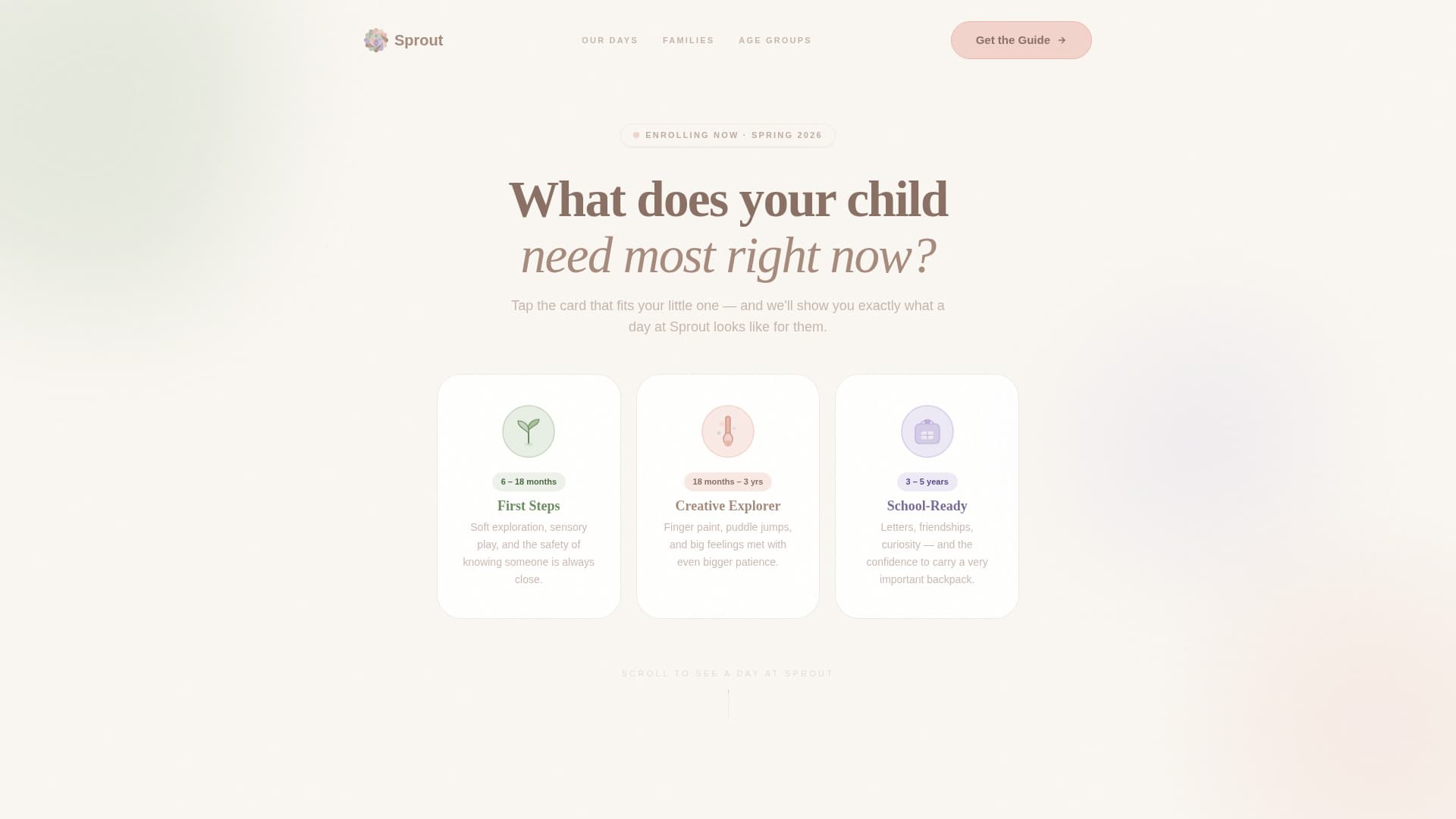Daycare & Childcare Professional Website Template