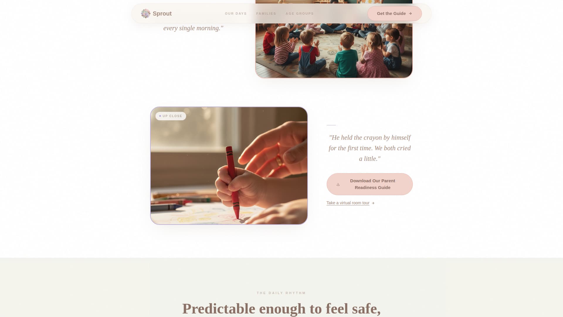 Daycare & Childcare Professional Website Template