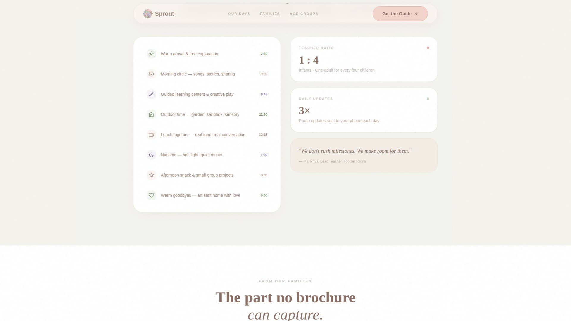 Daycare & Childcare Professional Website Template