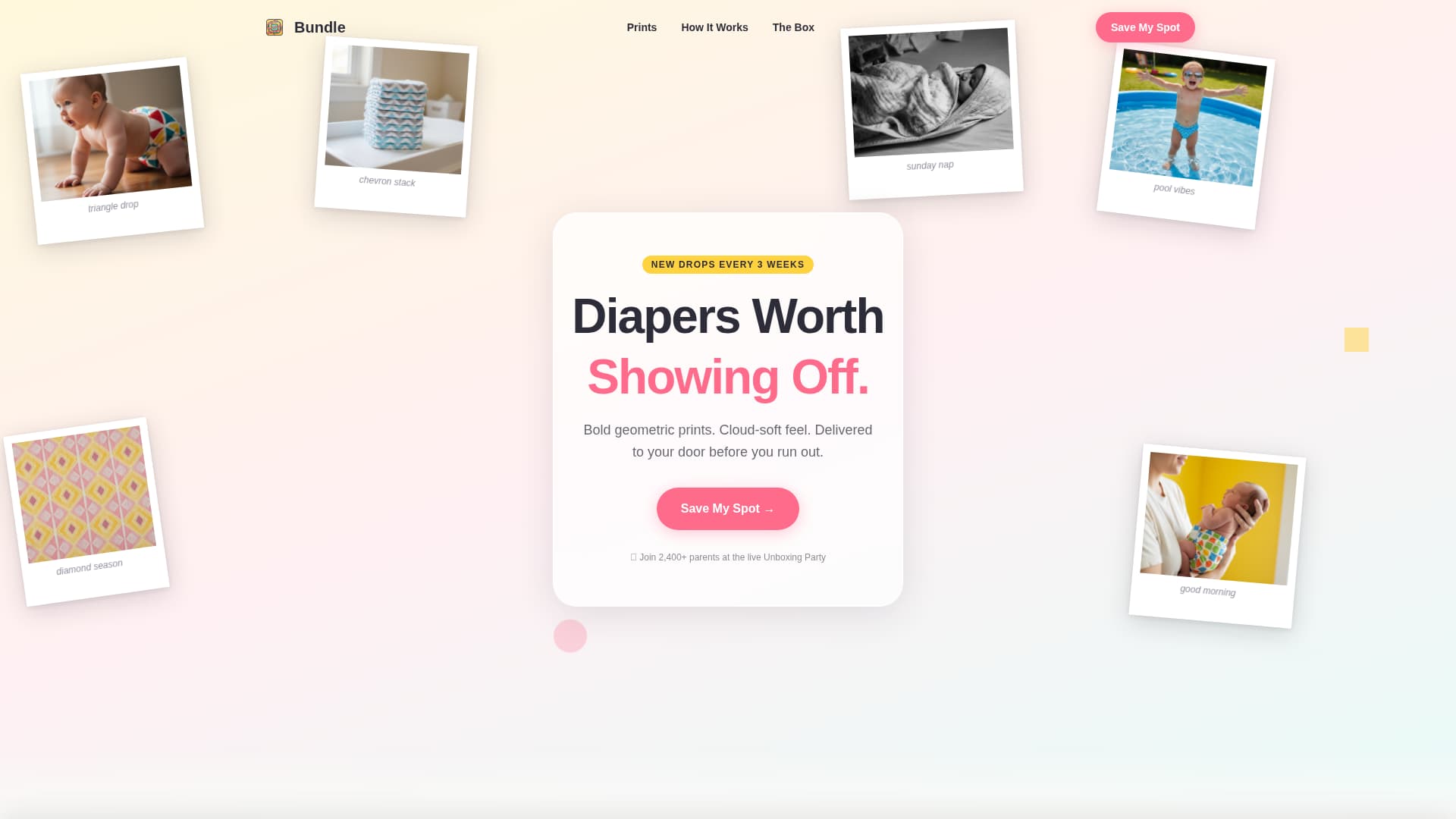 Maternity & Baby Care Specialist Professional Website Template