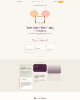 Accord - Compassionate Mediation Landing Page Template