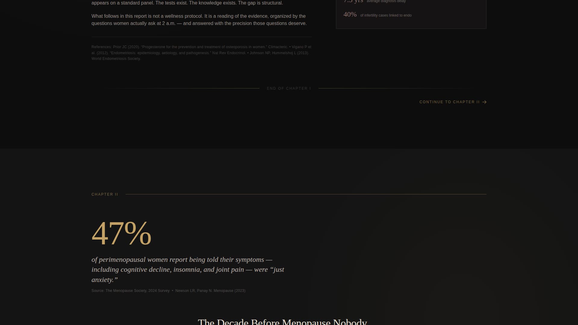 Cycle - Authoritative Women's Health Landing Page Template