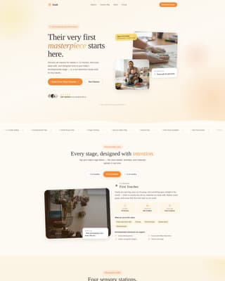 Infant - High-Converting 01 Landing Page Template