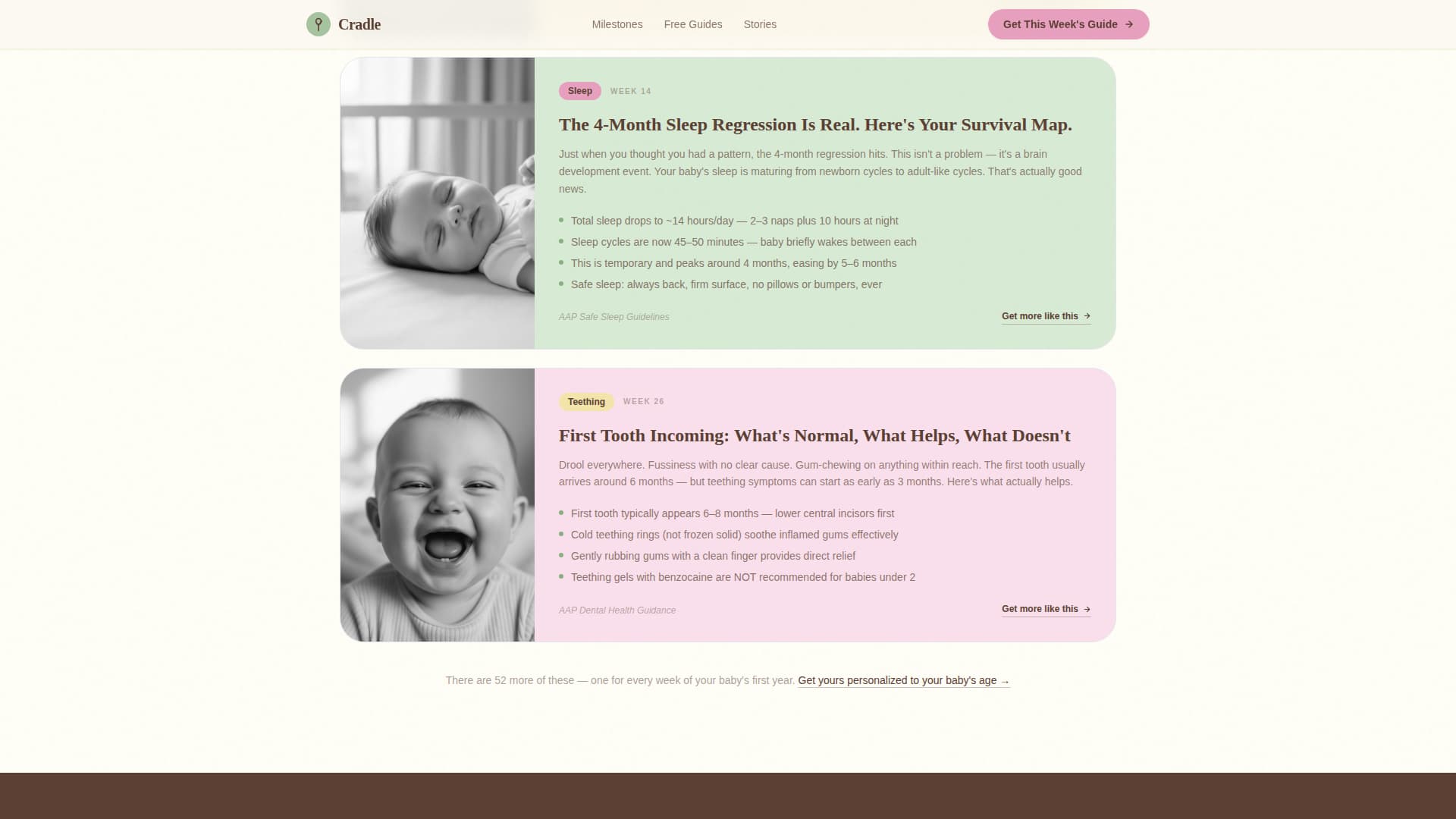 Infant (0-1) Products & Specialist Professional Website Template