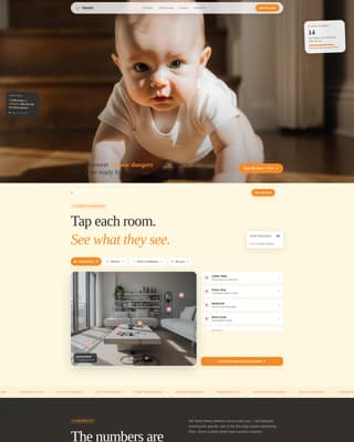 Infant (0-1) Products & Professional Website Template