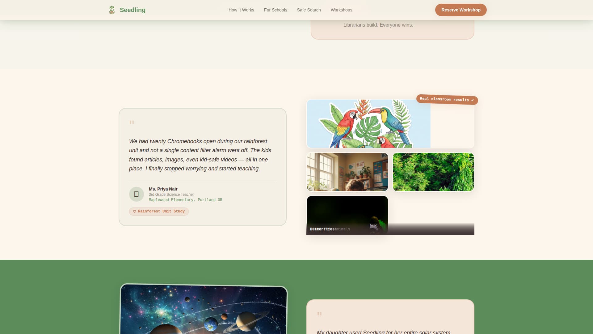 KidFriendly - Premium Search Landing Page Template