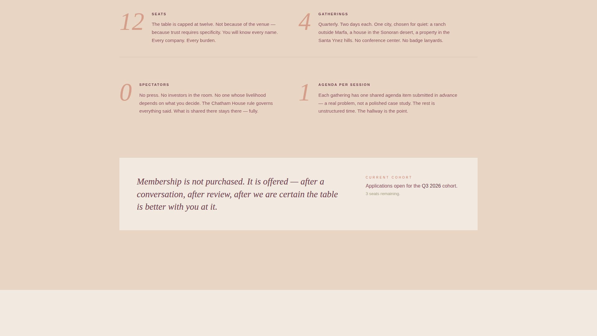 Convene - Elite Aifounders Landing Page Template