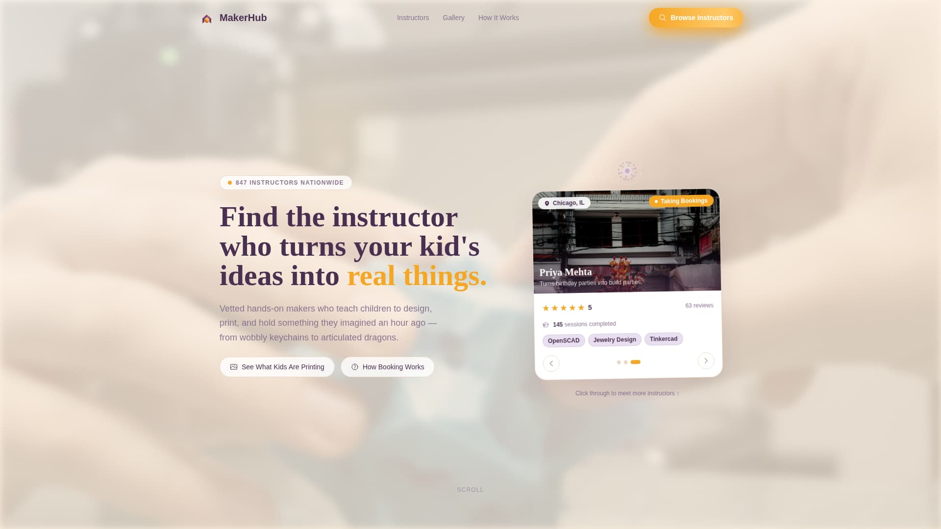 Kids - Highconverting 3D Landing Page Template