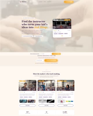 Kids - Highconverting 3D Landing Page Template