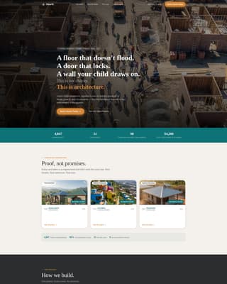 Hearth - Powerful Housing Landing Page Template