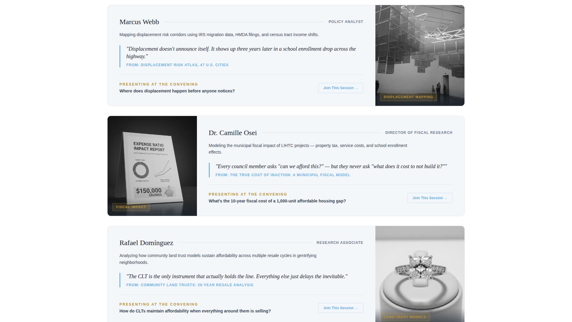 Tenure - Impactful Housing Landing Page Template