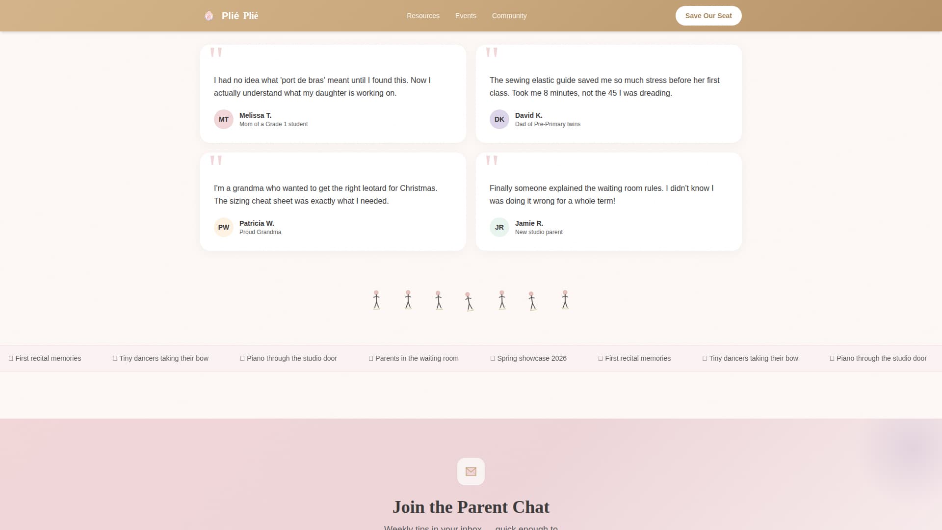 Kids Ballet Pre-Launch Website Template