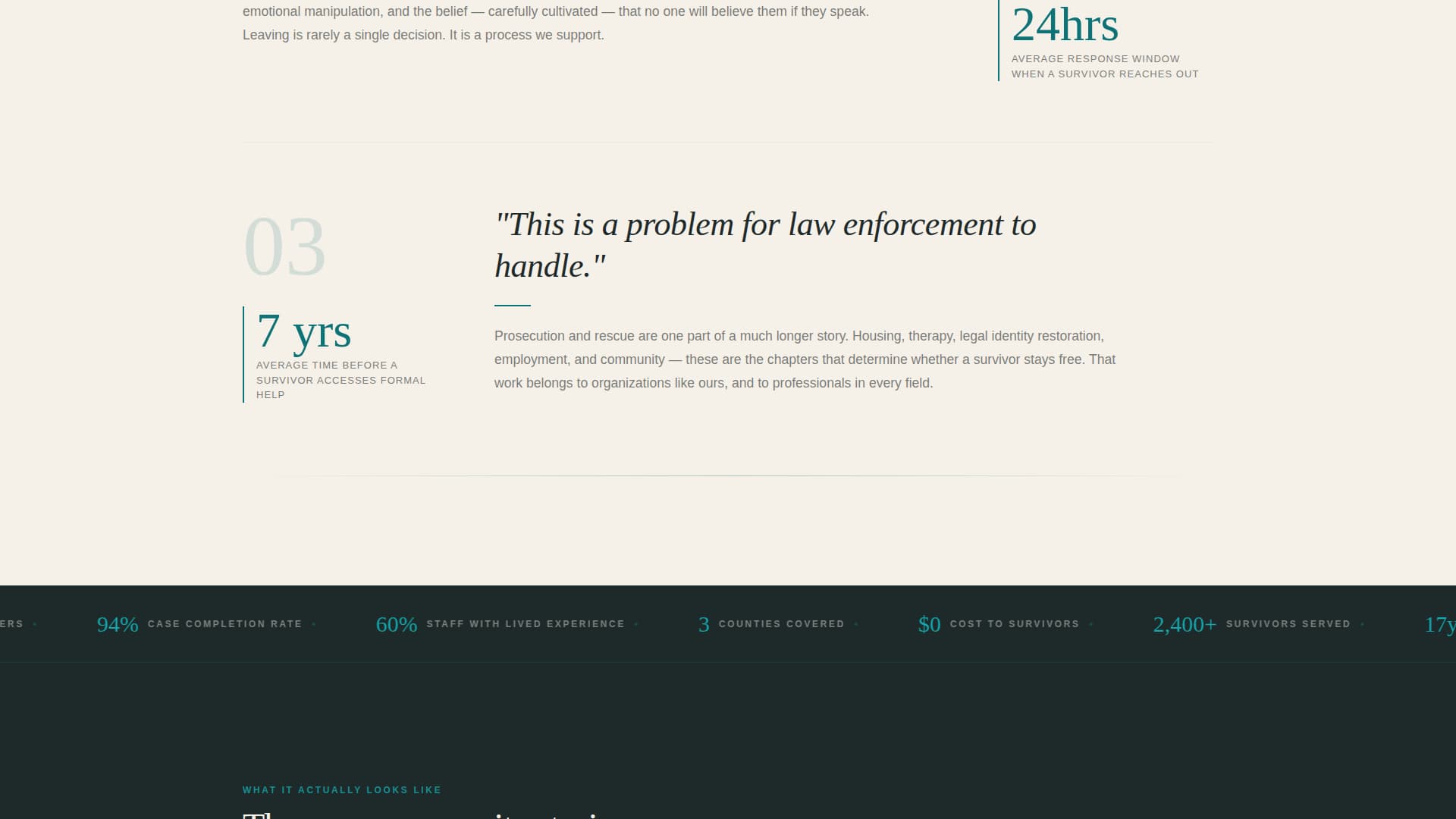 Catalyst - Powerful Nonprofit Landing Page Template