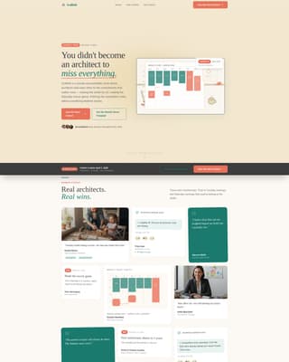 Scaffold - Purposeful Architects Landing Page Template