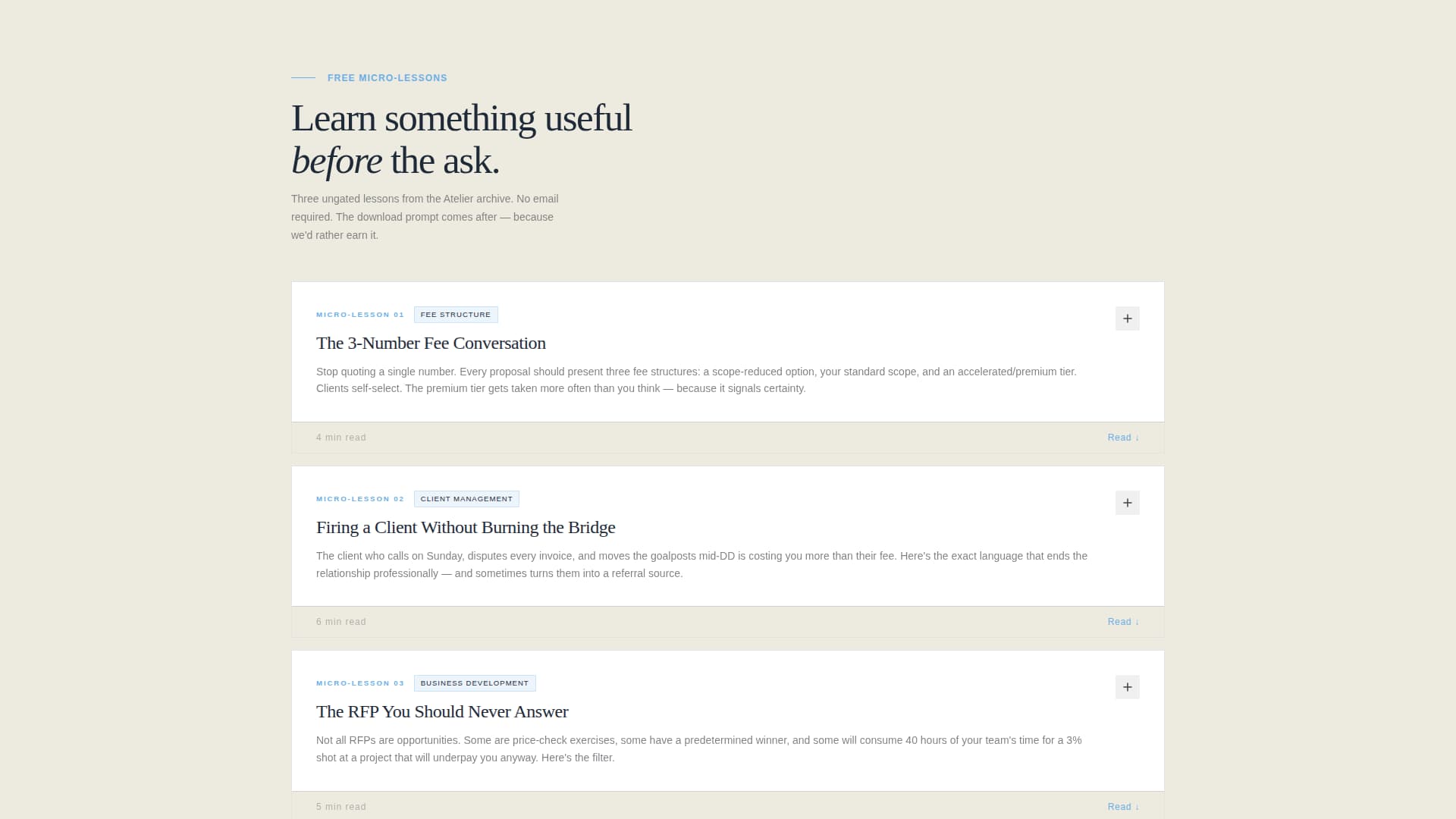 Atelier - Powerful Architects Landing Page Template