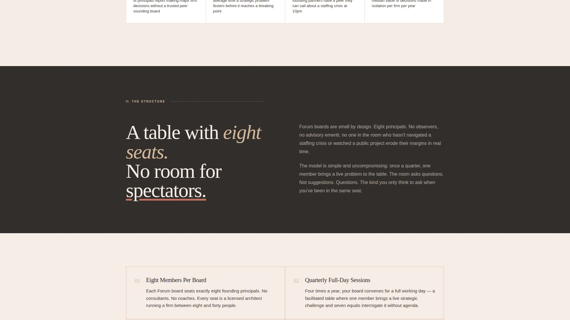 Forum - Powerful Architects Landing Page Template