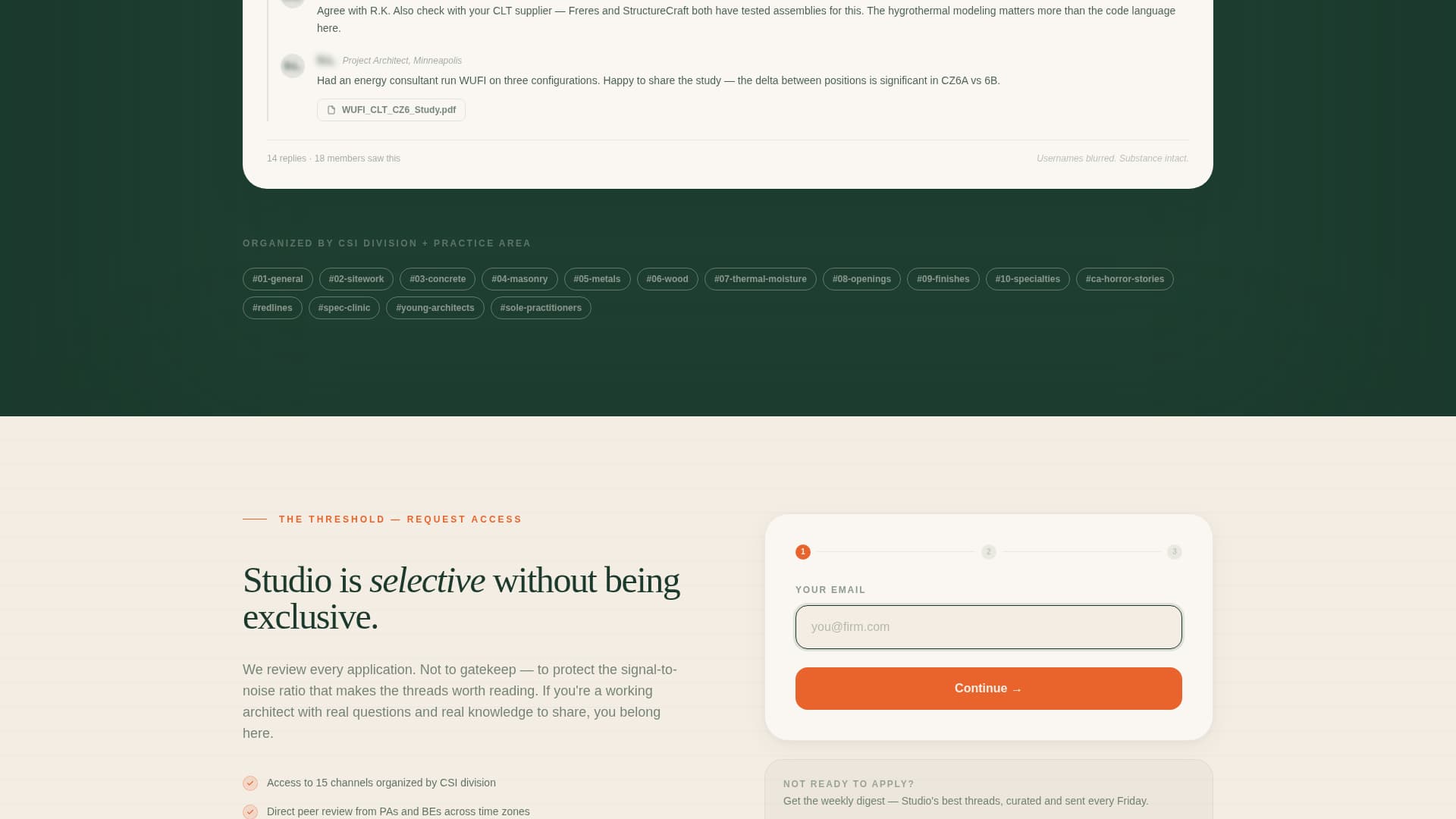 Studio - Exclusive Architects Landing Page Template