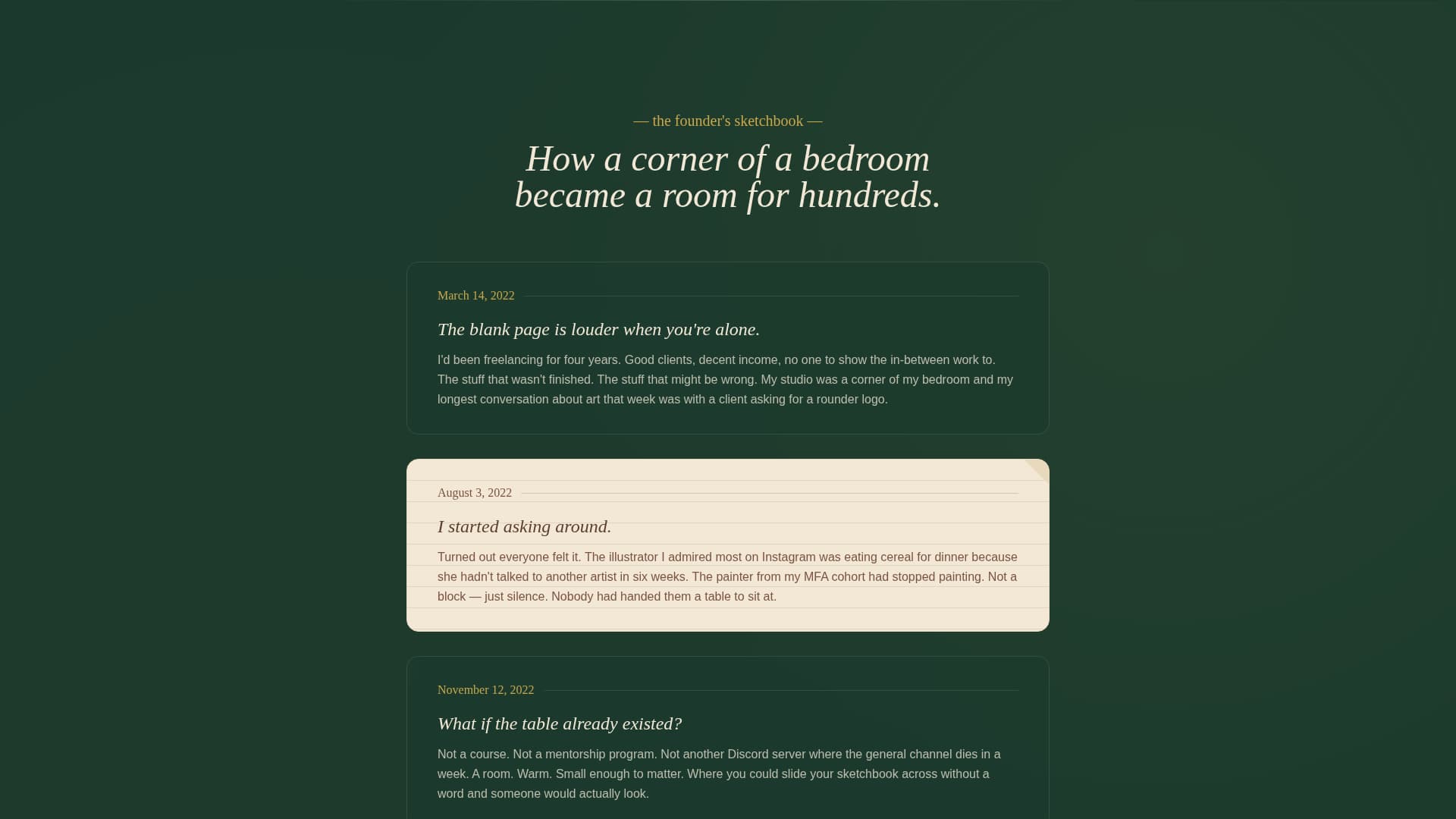 Atelier - Heartfelt Illustrators Landing Page Template