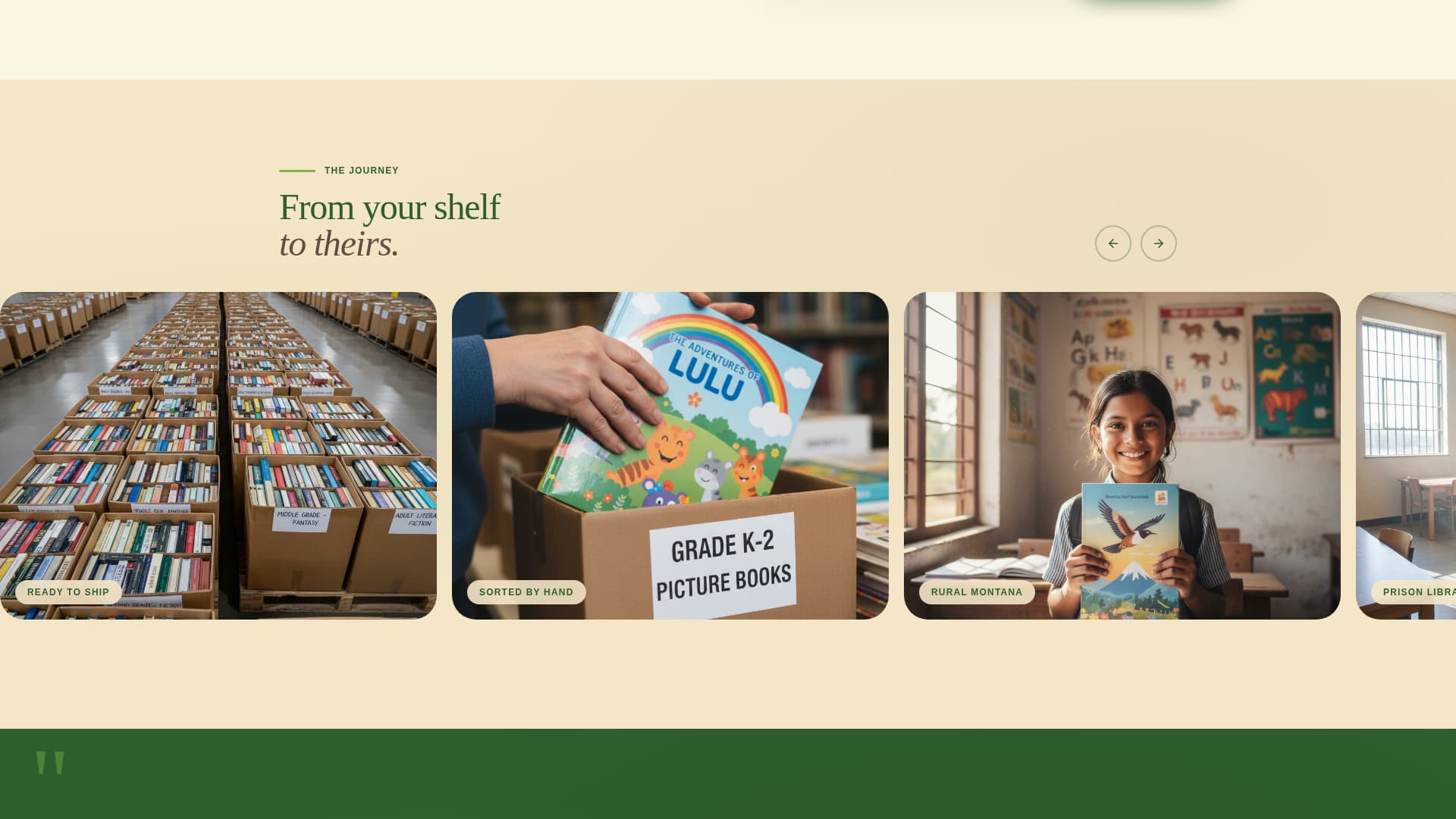 Shelve - Heartfelt Bookdistribution Landing Page Template