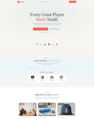 Kids Chess Specialist Booking Website Template