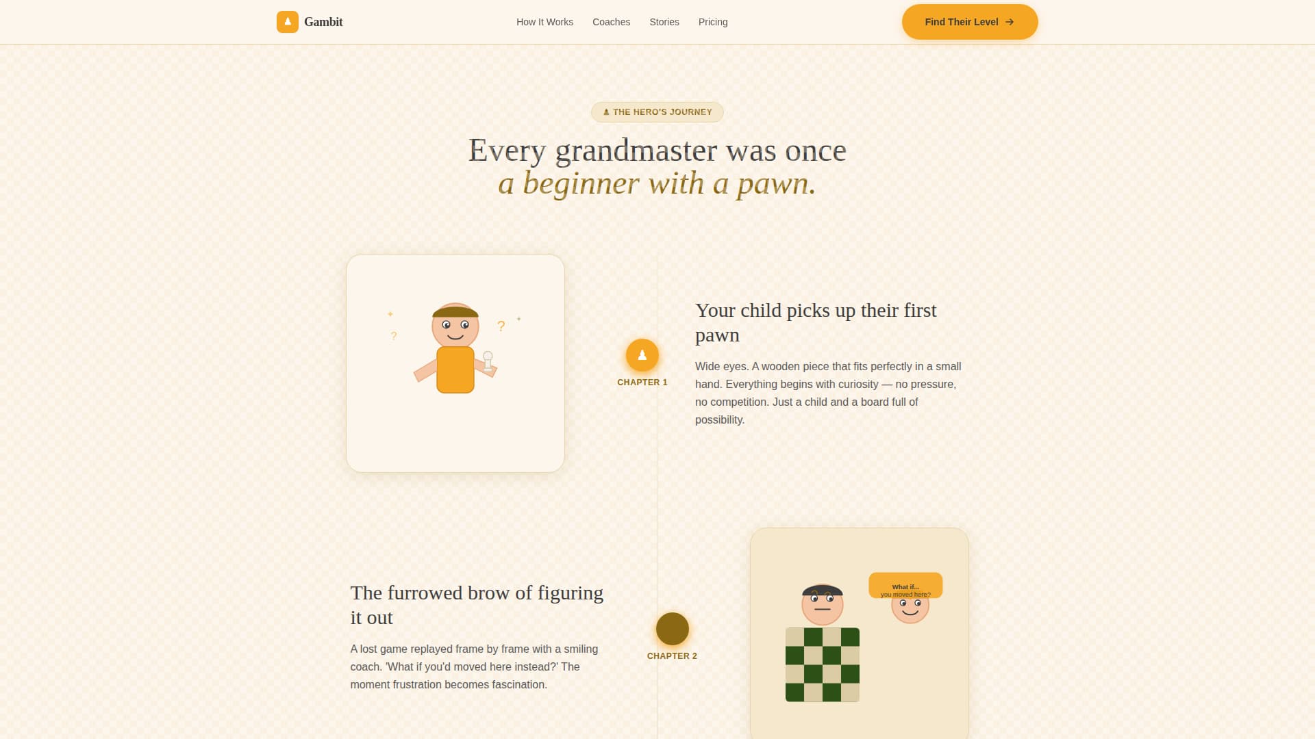 Gambit - Inspiring Chess Landing Page Template