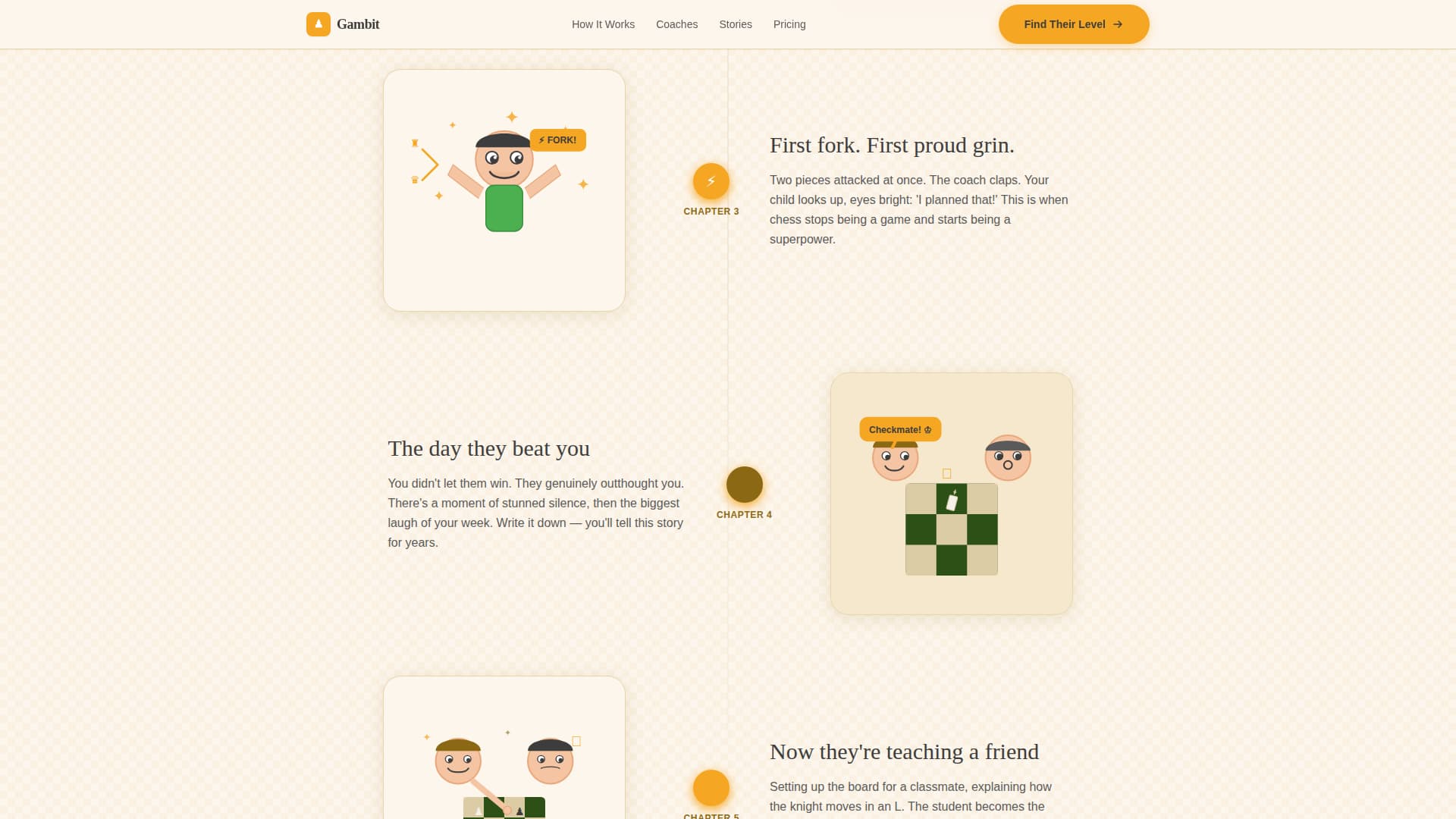 Gambit - Inspiring Chess Landing Page Template